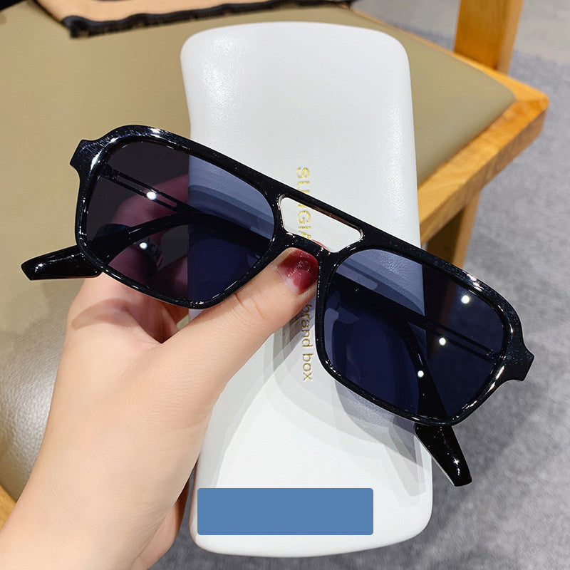 Hollow Trend 70's Style Women's Sunglasses Grey