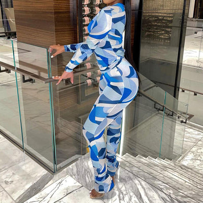 Fresh Two Piece Athleisure Suit side view