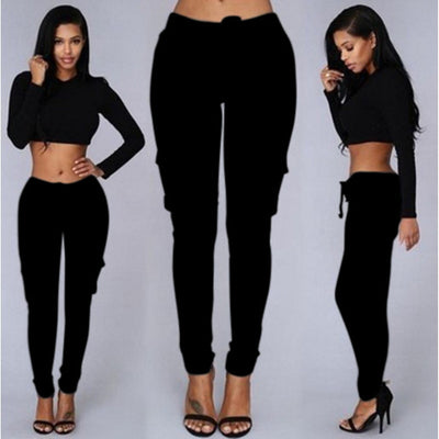 Beautiful Ladies Slim Fit Pants Black