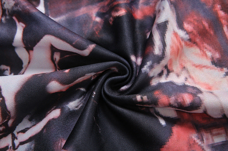 The Wow Factor Mini Dress fabric close up