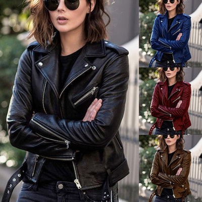 Classic Ladies Leather Jacket range view