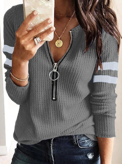 Super Hot Super Cool Ladies Top Grey