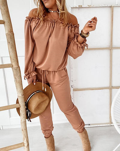 Hot Off The Shoulder Romper Suit