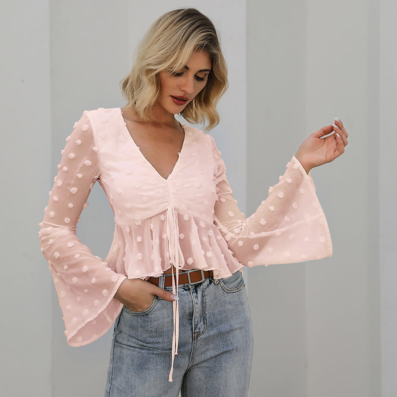 Angelic Bow String Blouse