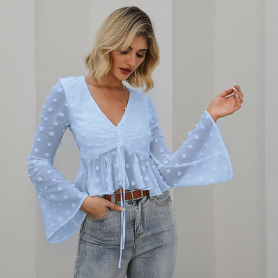 Angelic Bow String Blouse