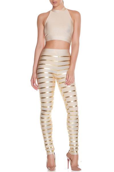 Gold Line Pants