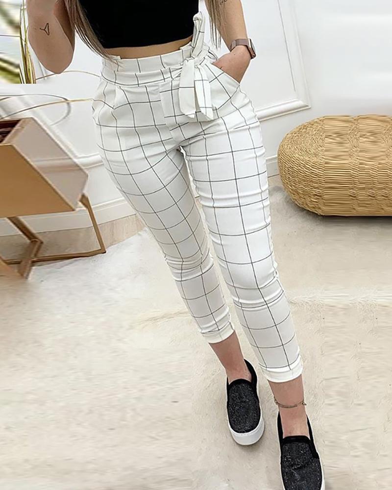 Lovely Plaid Pants