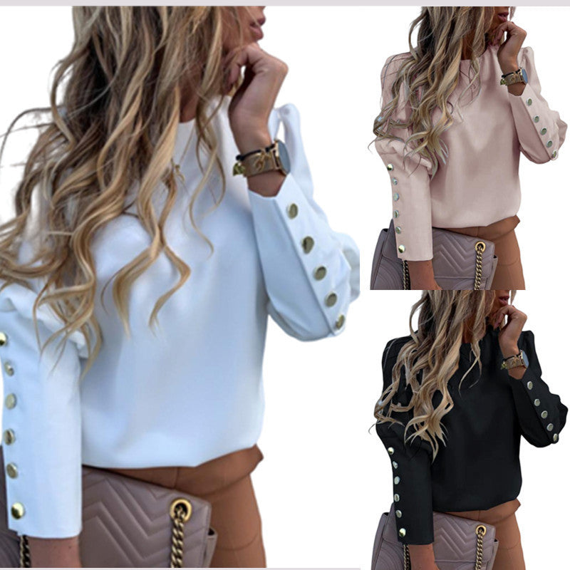 Elegant Button Blouse Shirt range view