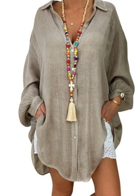 Delightful Casual Long & Loose Shirt