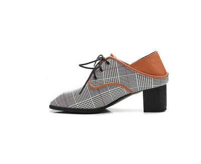 Sassy Ladies Jazz Shoes Orange side view