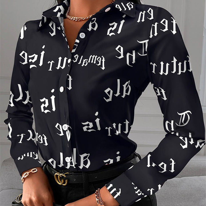 Sexy-Sassy Shirt Black/White