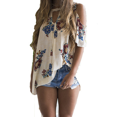 Beautiful Off The Shoulder Blouse front close view