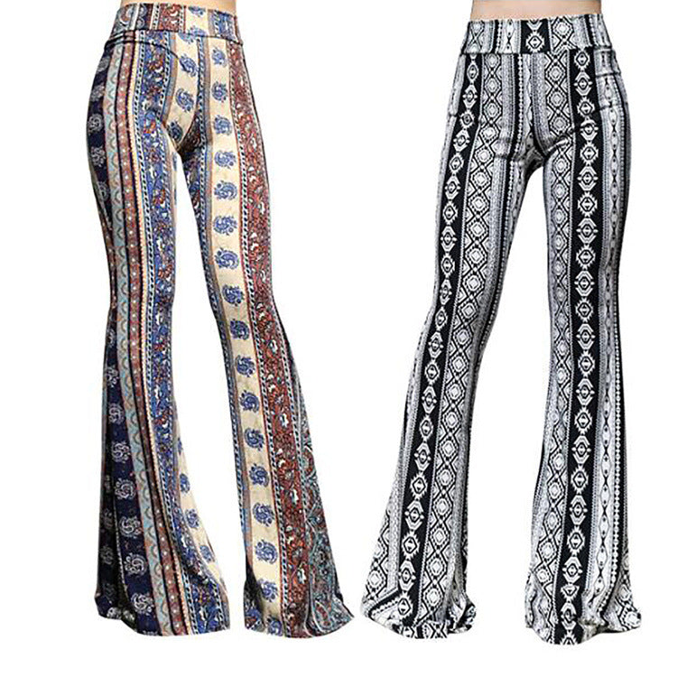 Retro Chic Flare Pants