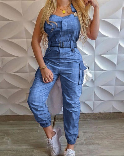 Fabulous Chic Single Piece Jumpsuit