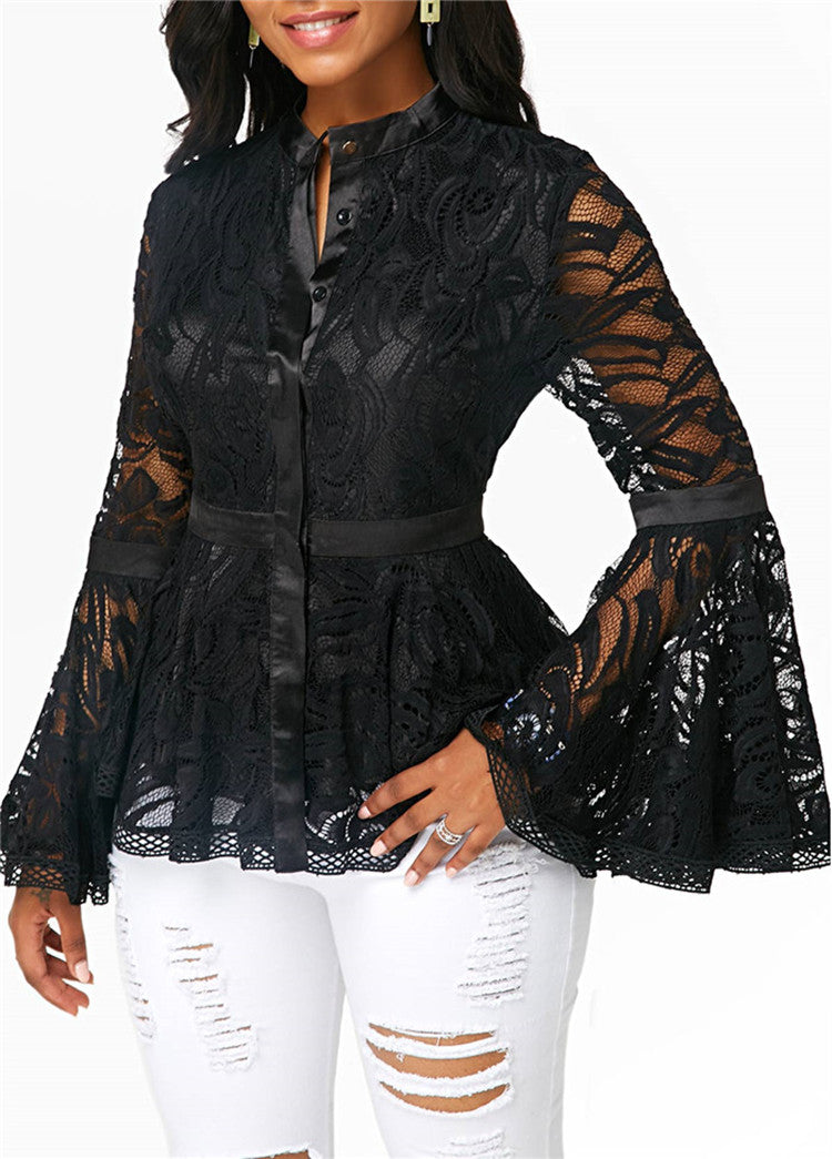 Seductive Lace Blouse