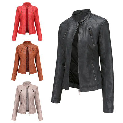 Stunning Short Leather Jacket range view