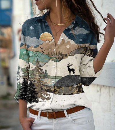 Beautiful Ladies Sequin Shirt