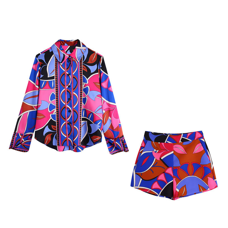 Bright & Fun Three Piece Shirt, Skirt & Shorts : two piece