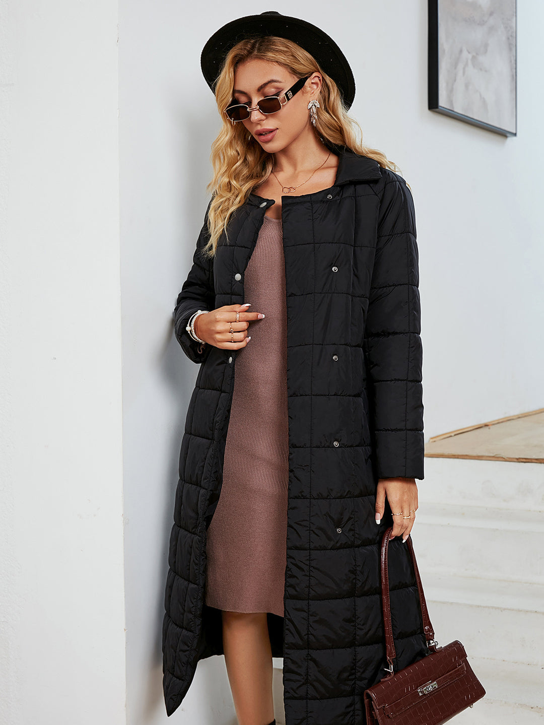 Elegant Over Coat open coat view