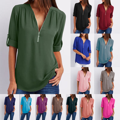 Super Stylish V-neck Shirt range view