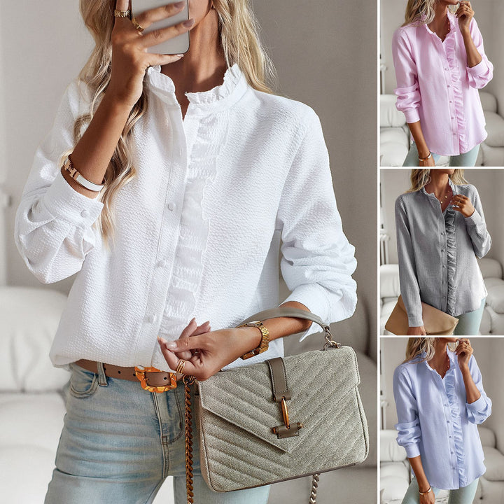 Captivating Ruffle Shirt range view