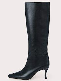 Chic Party Boots Black left side view