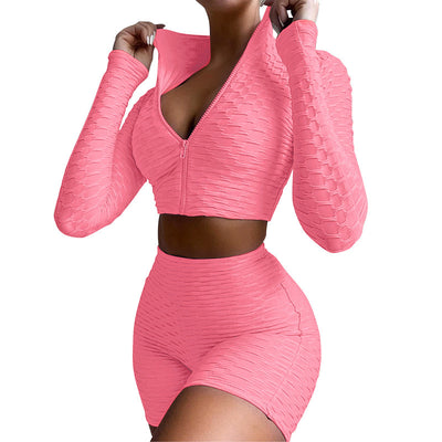 Stunning Two Piece Activewear Pink