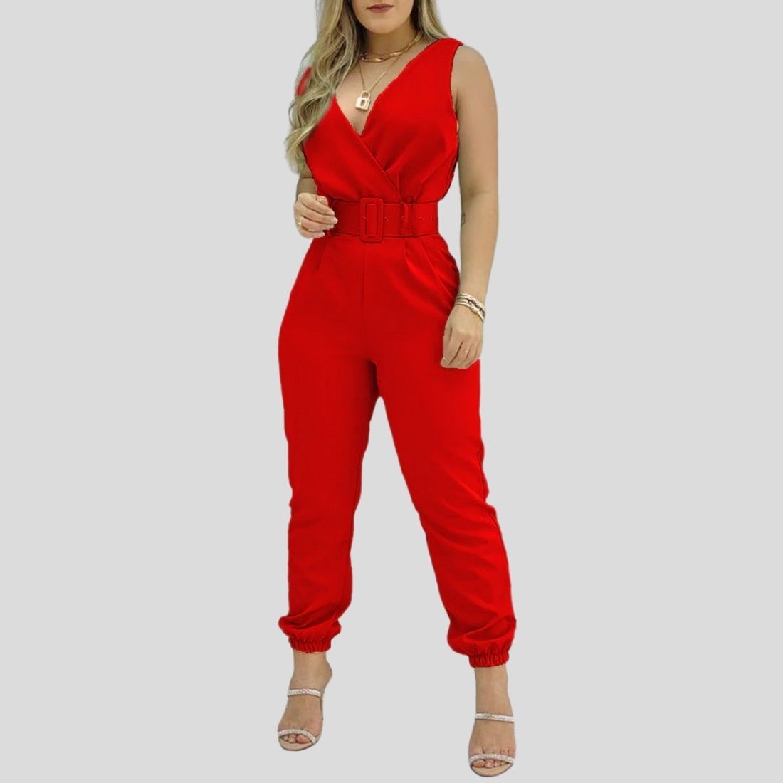 Modern Eloquent Chic Jumpsuit