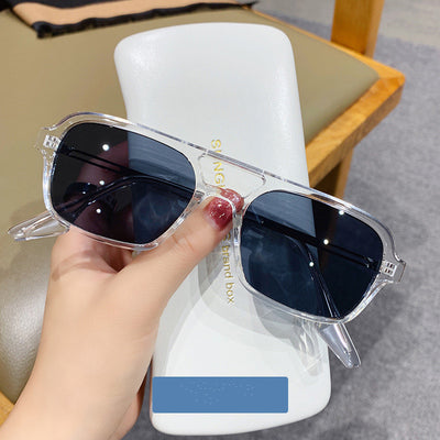 Hollow Trend 70's Style Women's Sunglasses Frame Grey