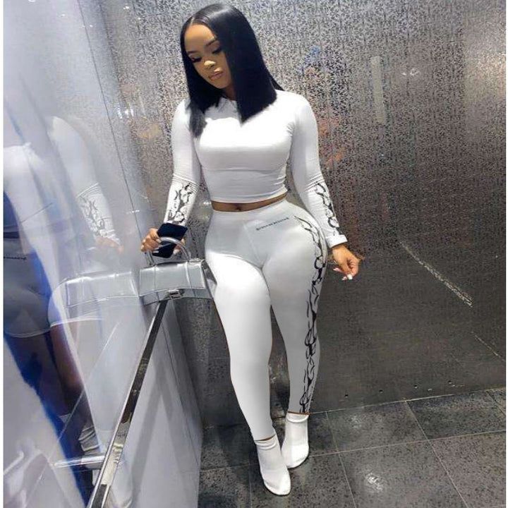 Cool Casual Two Piece Athleisure Suit