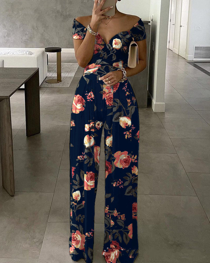 Elegant Off The Shoulder Jumpsuit