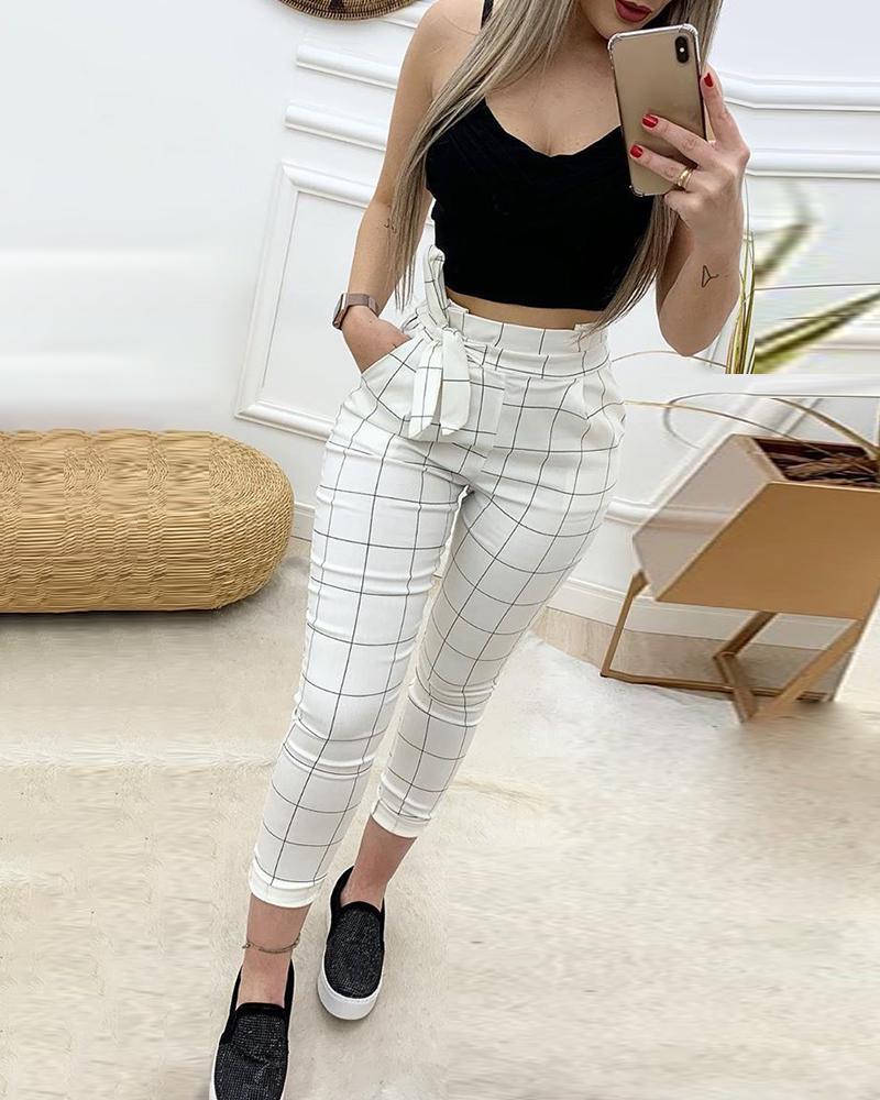 Lovely Plaid Pants