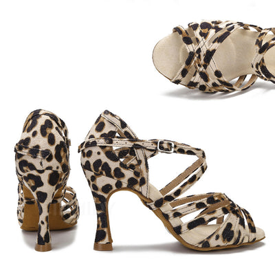 Leopard Print Dancing Stilettos