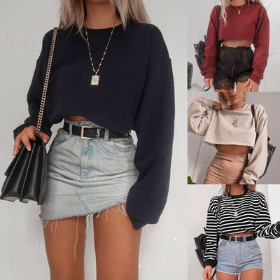 Sassy Hip Crop Top range view