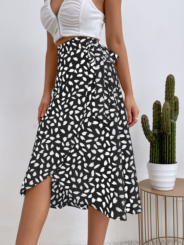 Beautiful Polka Dot Dress Black & White