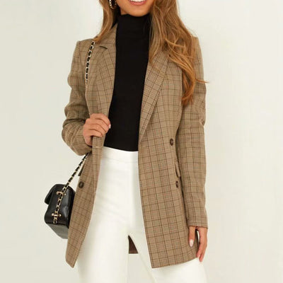 Elegant Chic Suit Jacket front view 