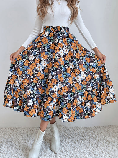 Stunning Casual Leopard Print Skirt Petunia