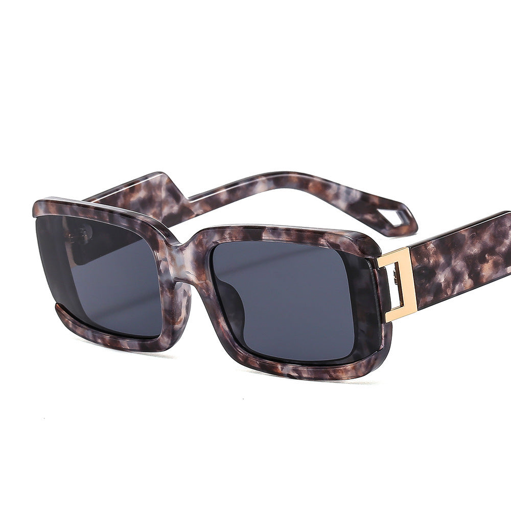 Fashionista Hip Sunglasses Black Marble