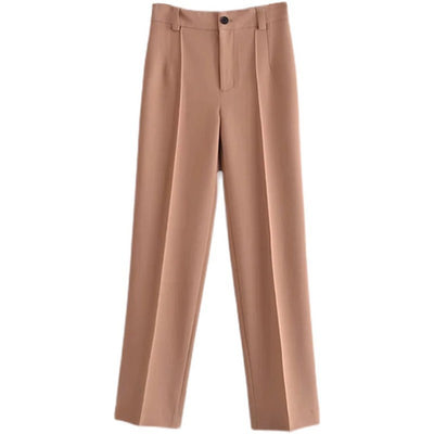 Sophisticated Straight Leg Trousers