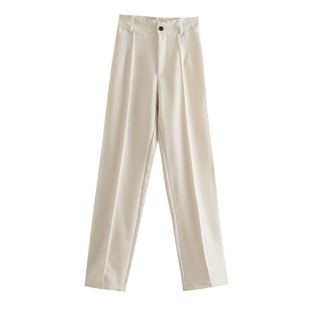 Sophisticated Straight Leg Trousers