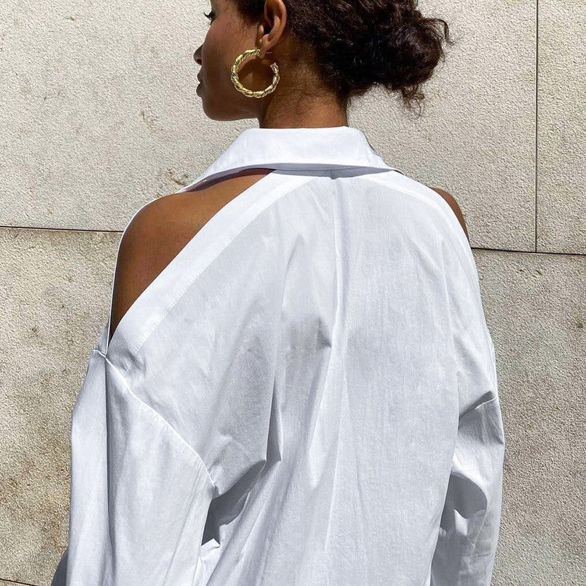 Modern Open Shoulder Shirt