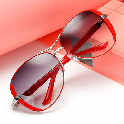 Beautiful Large Round Frame Sunglasses